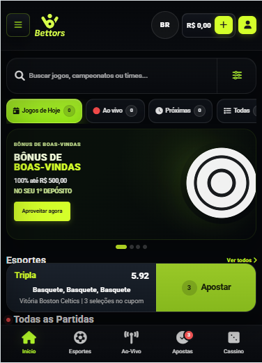Home mobile do SharkGame